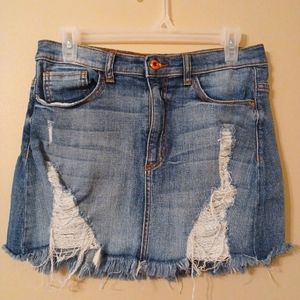 Jean skirt